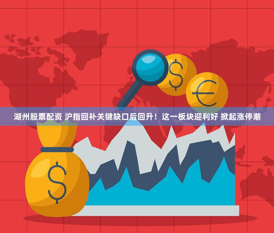 湖州股票配资 沪指回补关键缺口后回升！这一板块迎利好 掀起涨停潮