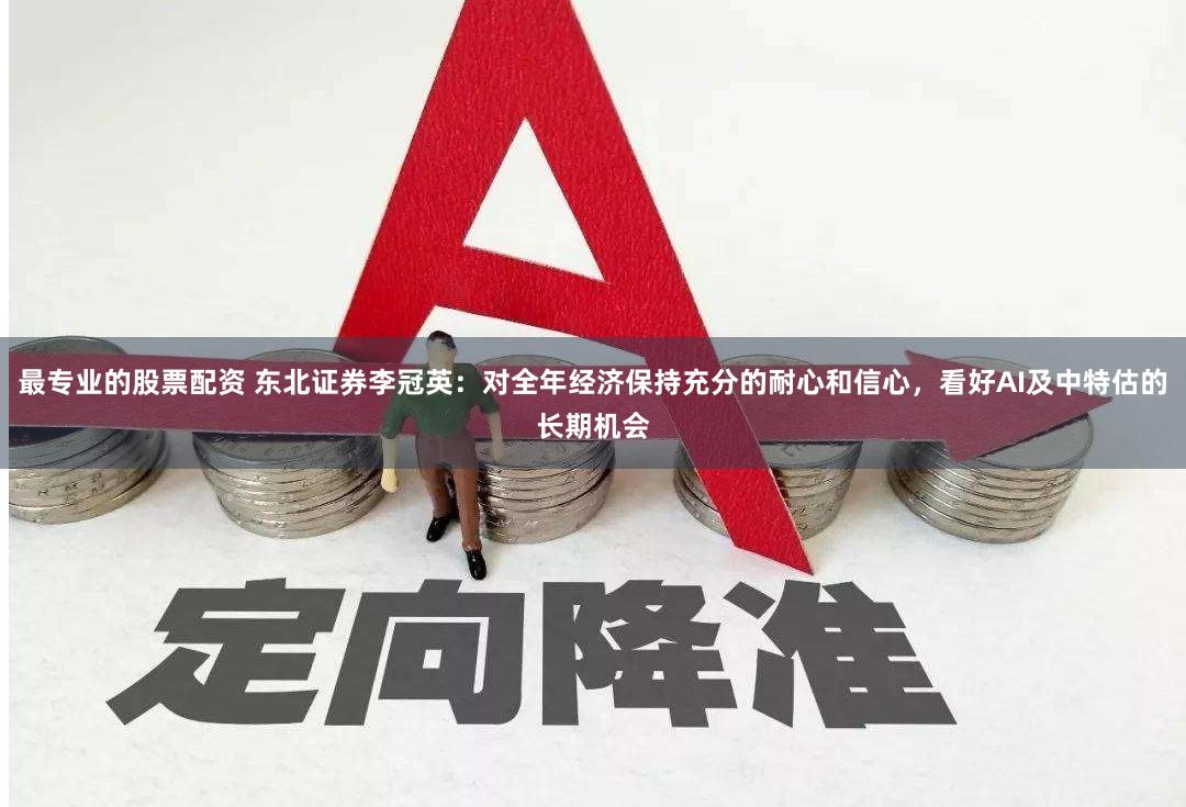 最专业的股票配资 东北证券李冠英：对全年经济保持充分的耐心和信心，看好AI及中特估的长期机会